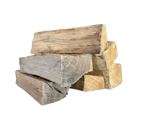 Kiln-dried hickory firewood stack