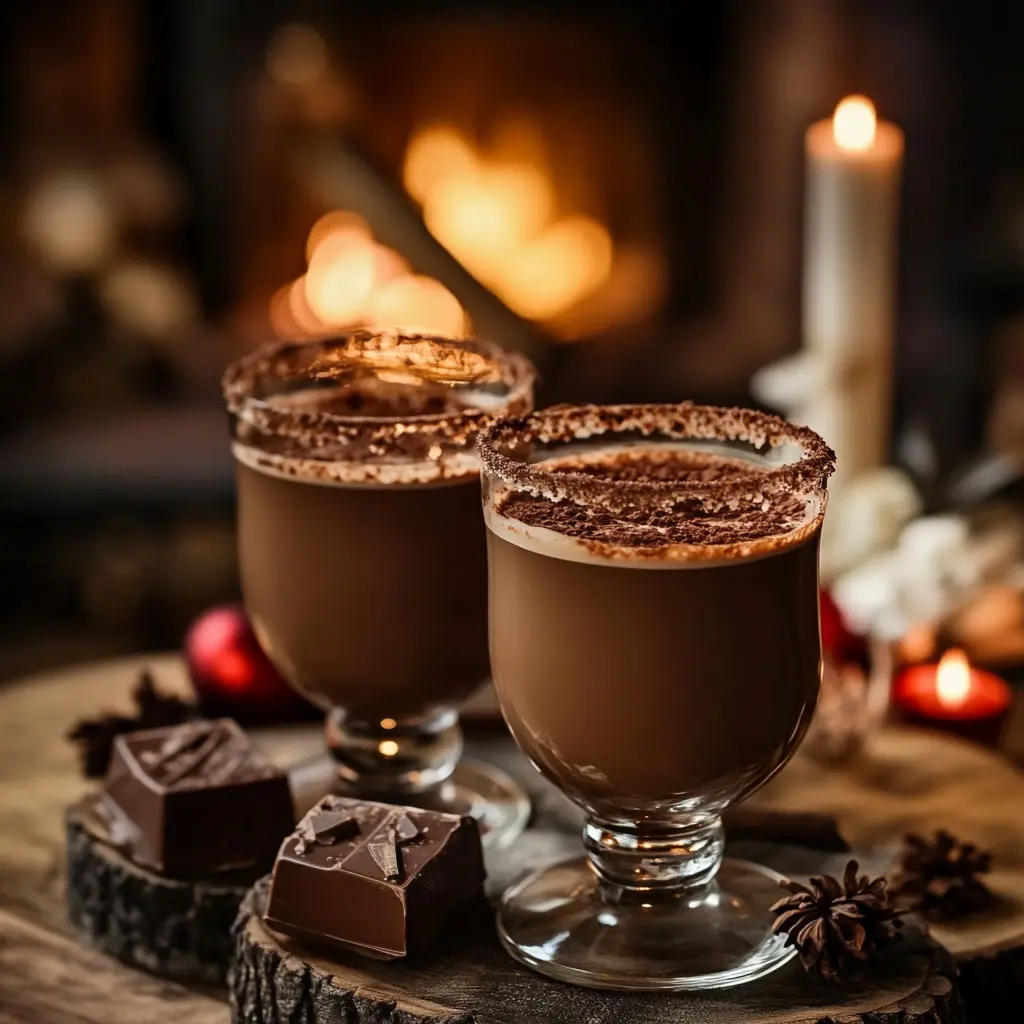 Spicy Mexican Hot Chocolate with Tequila