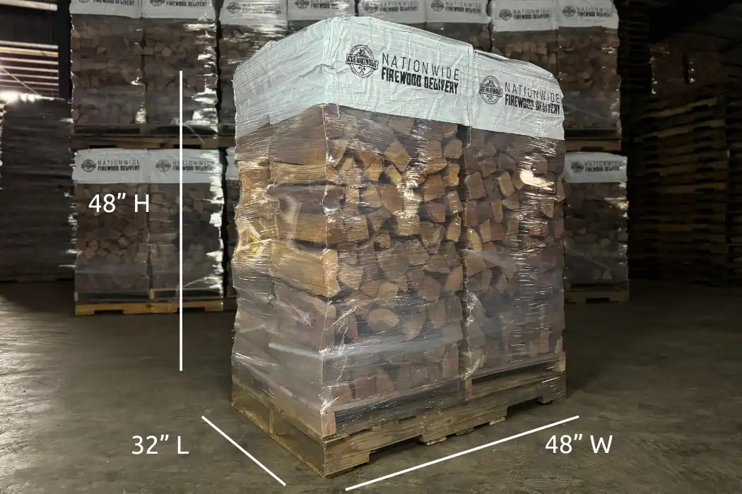 Hickory Firewood 4-Stack Specifications