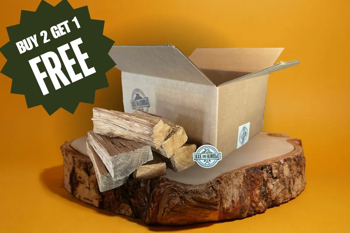 8" Pizza-Cut Splits | Cooking Wood Box
